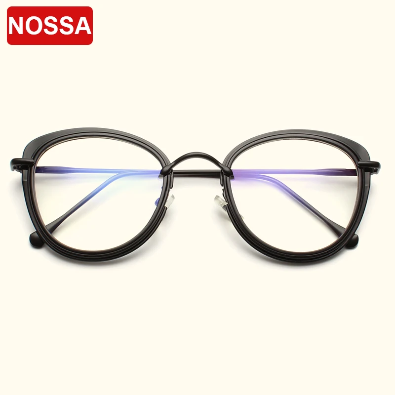 NOSSA Новые Модные оптические очки оправа мужские и женские винтажные очки индивидуальные очки оправа Классическая оправа для очков