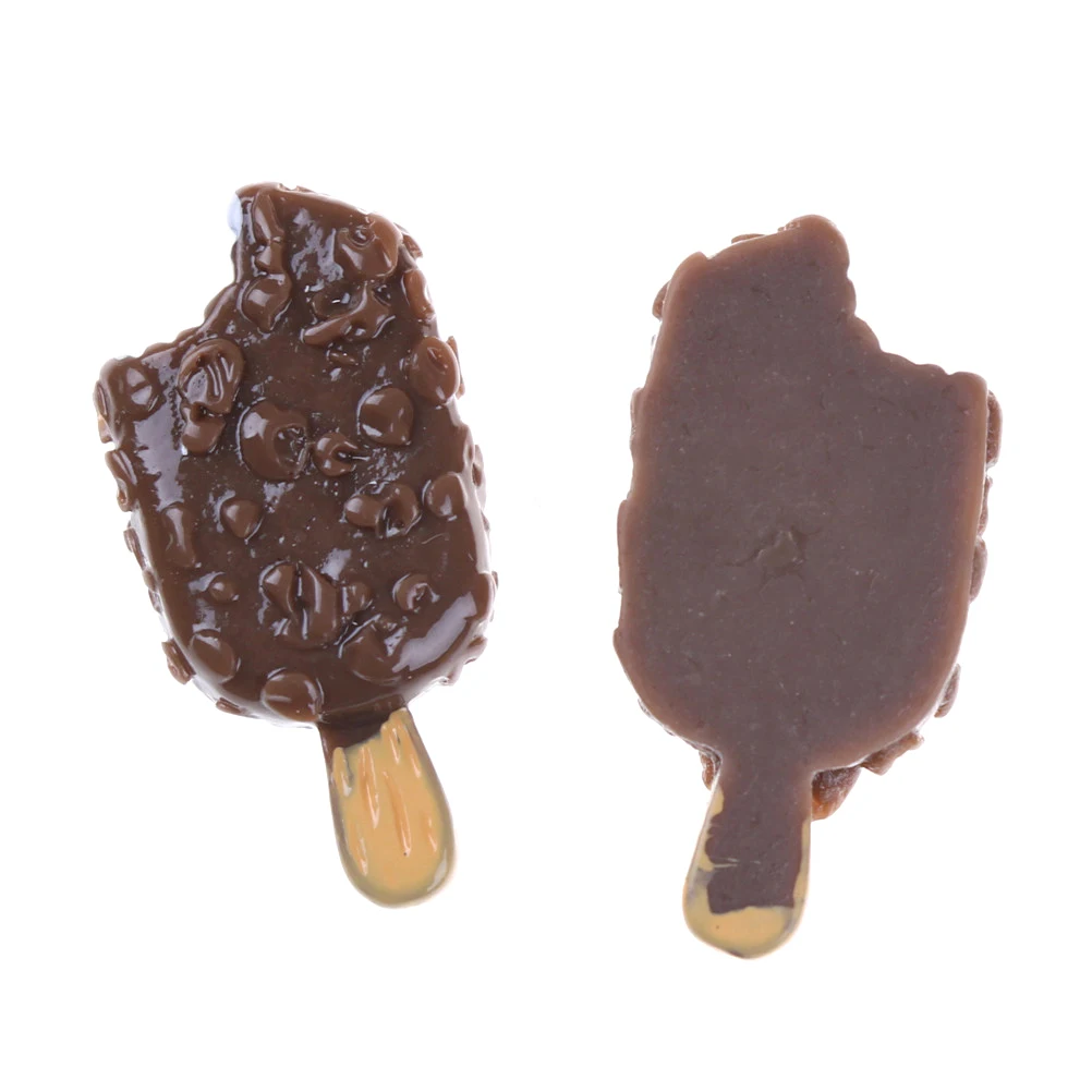 5pcs/lot Cute Dollhouse Miniature Ice Cream Bar Food Doll House Mini Simulation Play Food 4