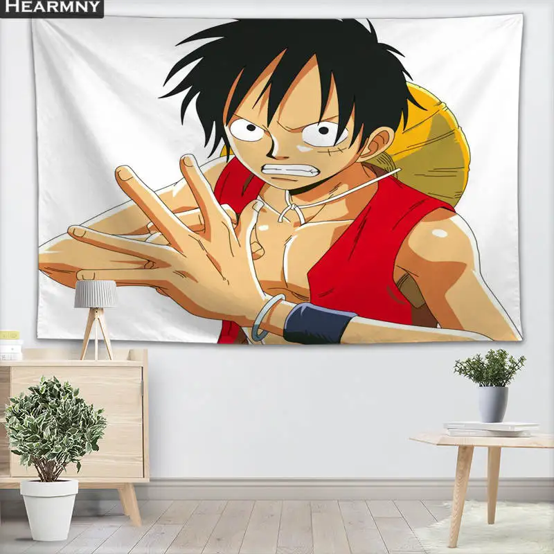 

Background Fabric Valance Tapestry Wall Hanging Custom One Piece Luffy Bedroom Living Room Blanket Yoga Beach Towel Tablecloth