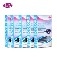 5 лотков смешанных цветов шелковые ресницы цветные накладные ресницы натуральные накладные ресницы 2 тона смешанный размер толщина 7 мм до 15 мм макияж