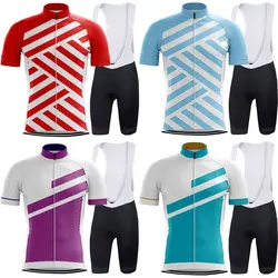 Велосипедная одежда estivo 2019 Лето с коротким рукавом Велосипеды комплект одежды Одежда для езды на велосипеде Майо ciclismo hombre