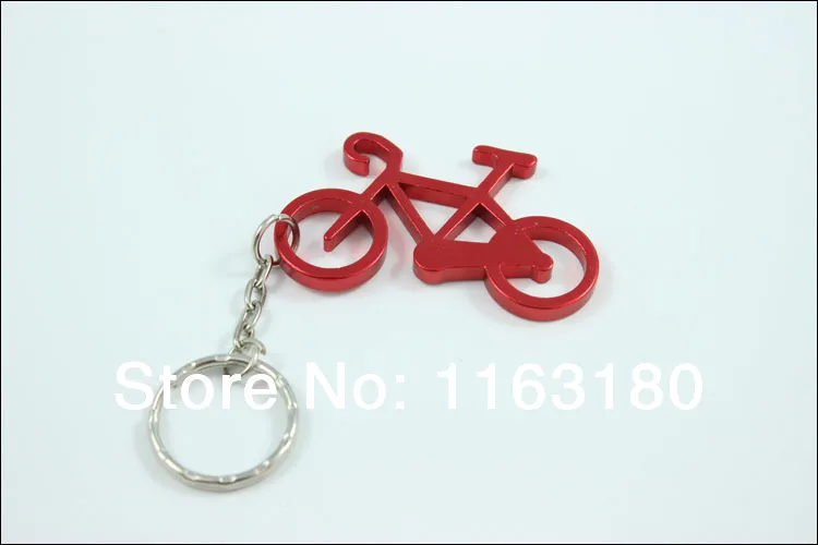 1200 шт./лот пивные брелки с открывалкой для бутылок в форме велосипеда из алюминиевого сплава можно открыть инструменты продвижение подарок