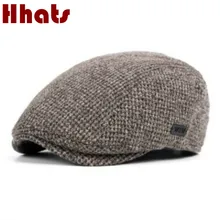 Который в душе, кофейный, бежевый, кофейный, темно-серый, темно-синий, женский, мужской вязаный берет, шапка, регулируемая, толстая, теплая, зимняя, плоская, остроконечная шапка