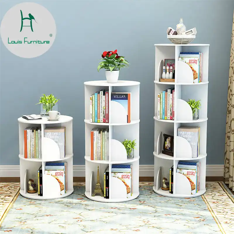 Louis Fashion Vertical espacio Multi gabinete de madera Simple pequeño