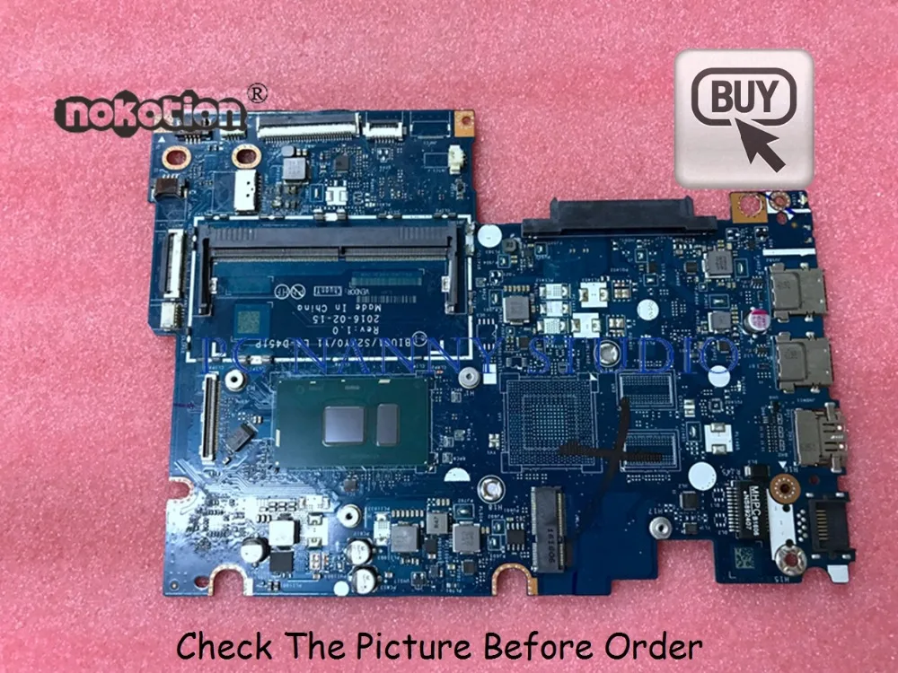 PCNANNY LA-D451P для Lenovo Yoga 510S-14ISK материнская плата SR2EY I5-6200 протестирована | Компьютеры и
