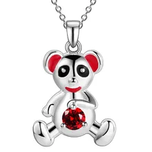 Высококачественного серебра ювелирные изделия цепи ожерелье кулон WN-1676