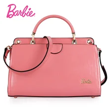Барби Женская сумочка милый простой стиль Новая розовая женская сумка из искусственной кожи женская модная сумка сумки через плечо для женщин