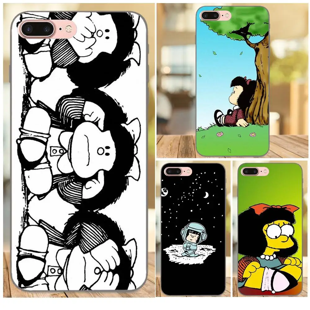 

For Huawei Honor 5A 6A 6C 7A 7C 7X 8A 8C 8X 9 10 P8 P9 P10 P20 P30 Mini Lite Plus Soft TPU Cell Phone Unique Hot Sale Mafalda