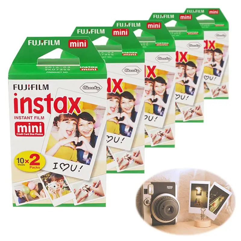 

Genuine 100pcs Fujifilm Fuji Instax Mini 8 Instant Film White Sheet for 7s 8 10 20 25 50s 50i SP1 dw Fujifilm Instax Mini Camera