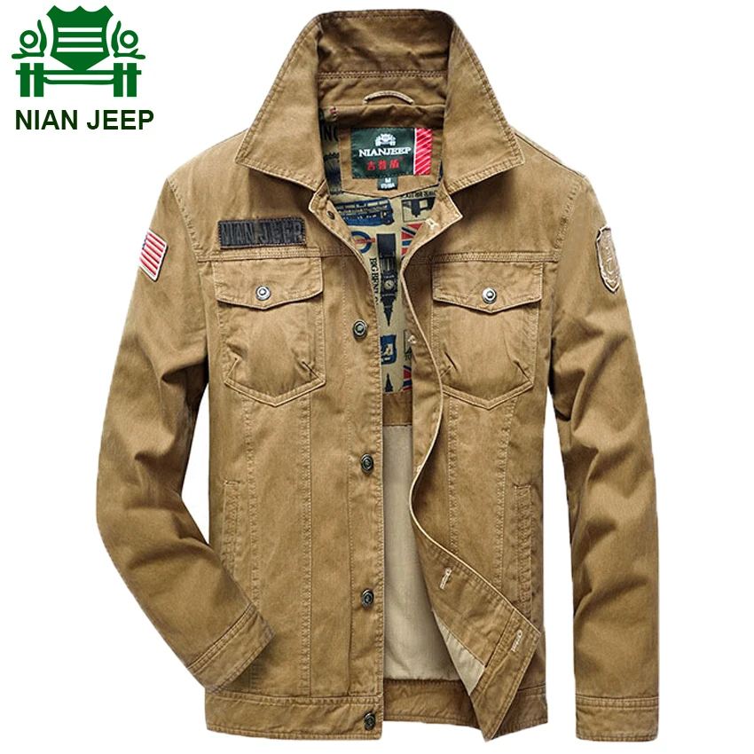 Jeep nian merek clothing denim jaket 