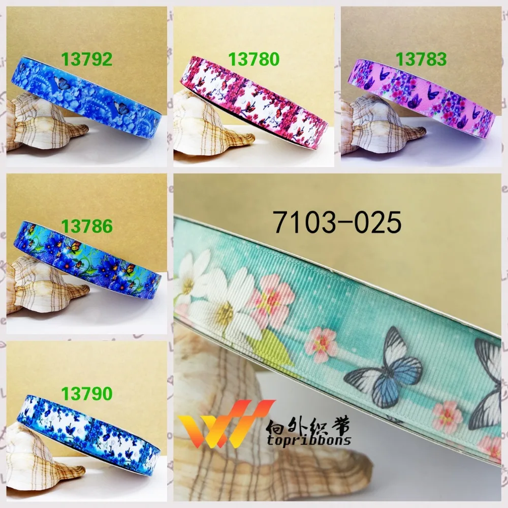 

Cartoon printed grosgrain ribbon ,satin ribbon 10 yards.