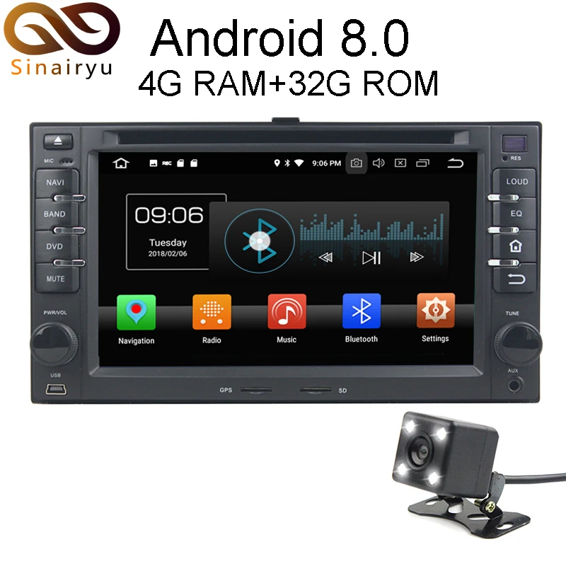 

Octa Core 4GB RAM Car GPS DVD Player Radio For KIA SORENTO SPORTAGE SPECTRA SEDONA STAR CARNIVAL CEED CERATO CARENS
