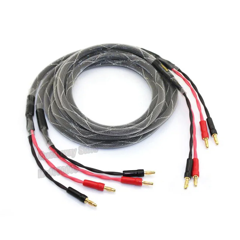 Main speaker cable 6N high purity oxygen free copper HIFI speaker cable