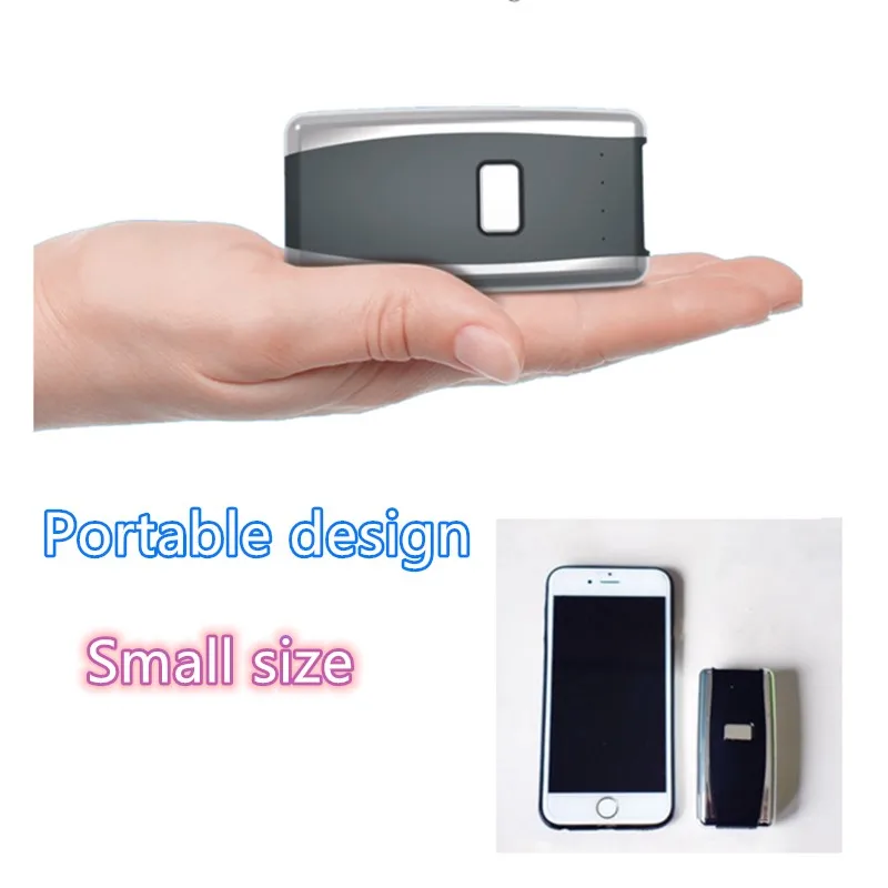  Portable Pocket Wireless Barcode scanner 1D 2D CCD Laser QR code reader mini Bluetooth for Android 