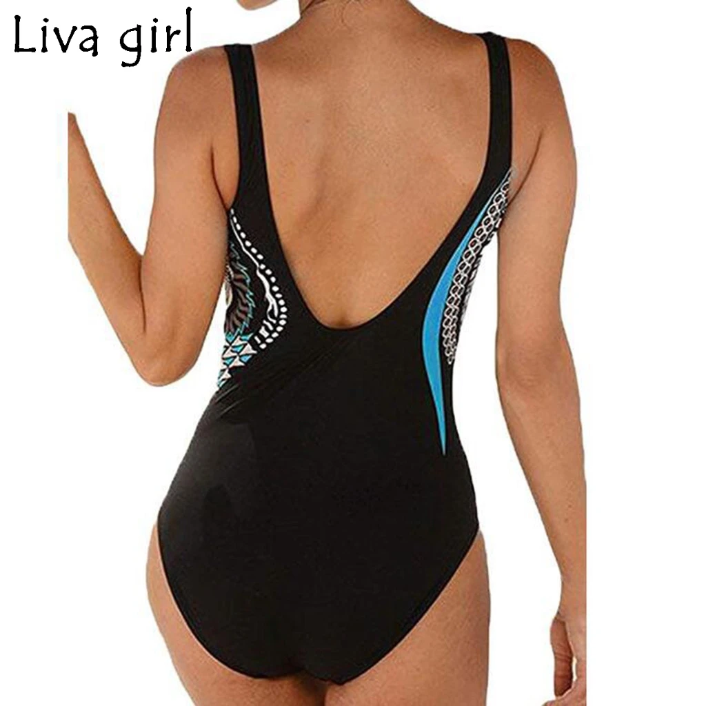 Liva girl, сексуальные цельные костюмы с открытой спиной,, пуш-ап принт, купальник, горячая распродажа, открытая спина, костюм, одежда для женщин, пляжная одежда, монокини, купальник