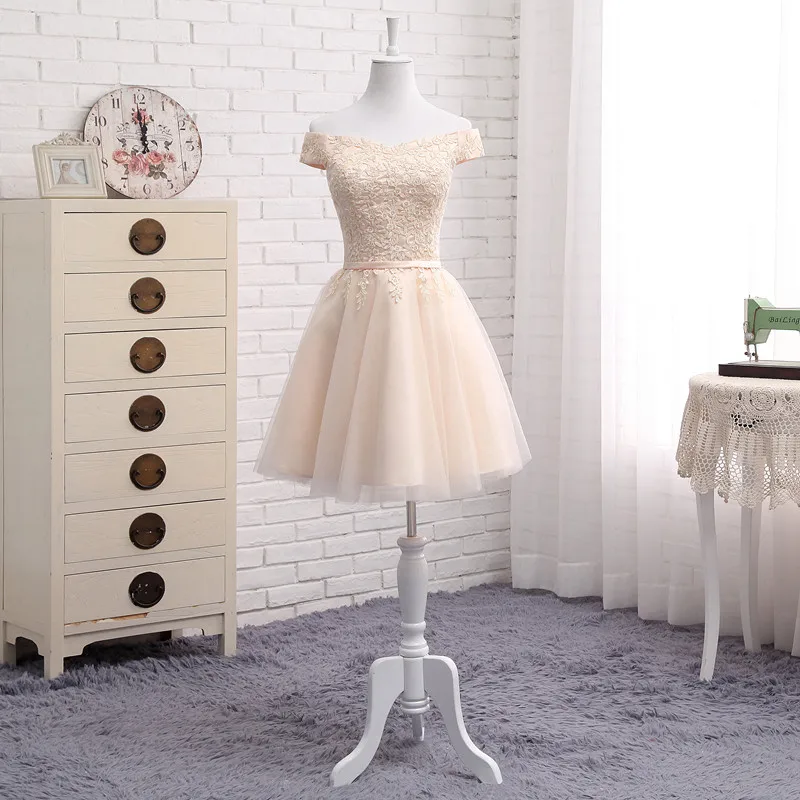 MNZ502L# вышивальное синее платье подружки невесты на шнуровке, новинка осень-зима, короткое платье средней длины для выпускного вечера, платье для девочек размера плюс на заказ