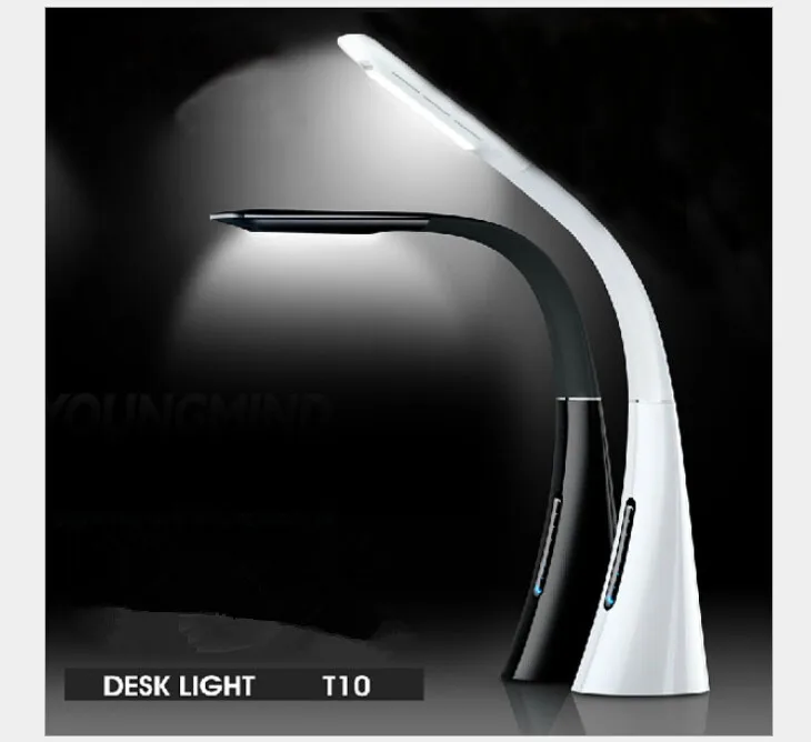 Us 79 0 Led Desk Lamp Bed Book Reading Lights Eyecare Touch Sliding Ultra Bright Adjule Flexible Study Table Lamps For Office Home In