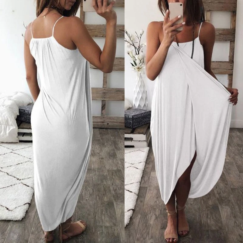 solid color wrap dress