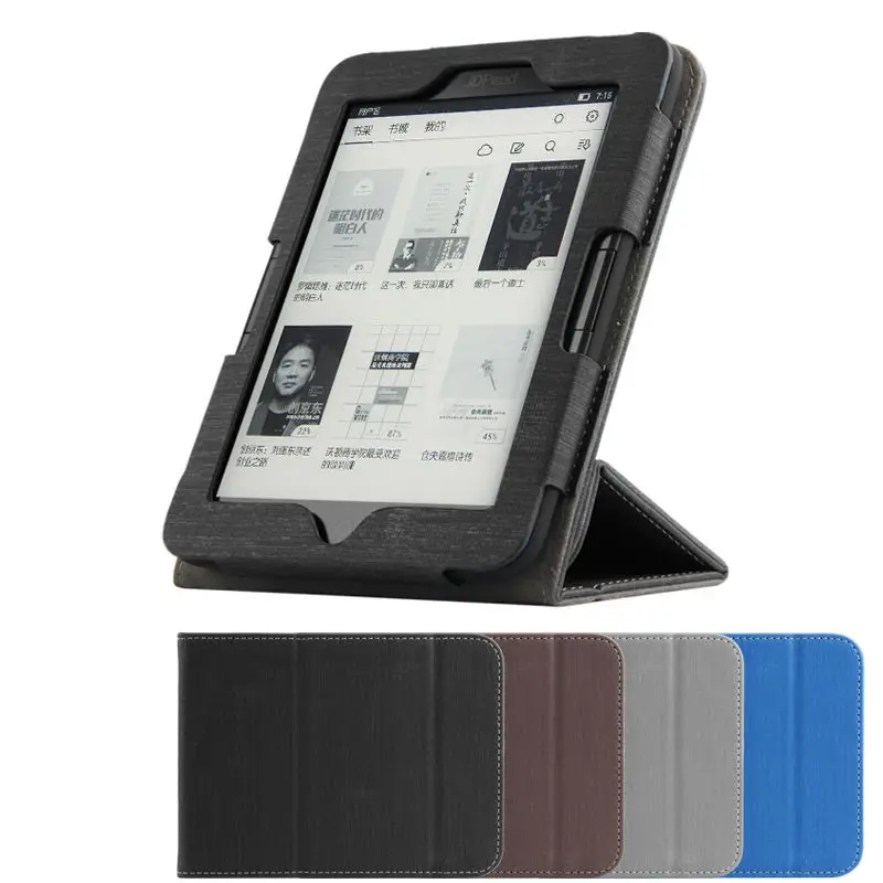 

Case For Boyue T63 JDRead PU Protective eBook Reader Smart Cover Protector leather For boyueT63 Sleeve 6'' Covers Electronic