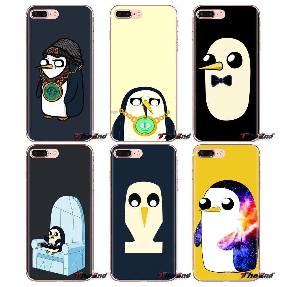 Силиконовый чехол для Huawei G7 G8 P7 P8 P9 P10 P20 P30 Lite Mini Pro P Smart Plus 2017 2018 2019 Adventure Time Pinguin