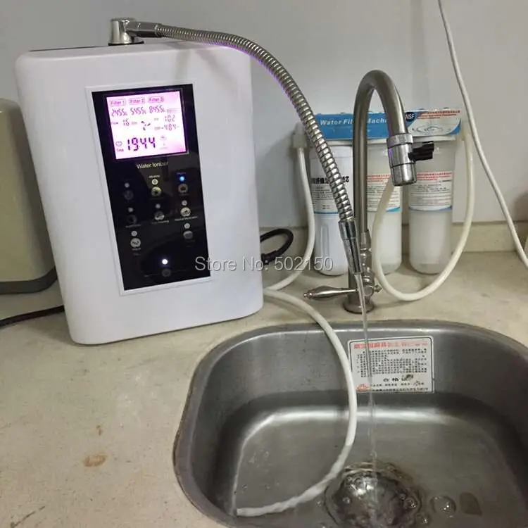 Ionizer Type and CE Certification Alkaline water ionizers OH-806-3W with 3-stage pre filters (110V)