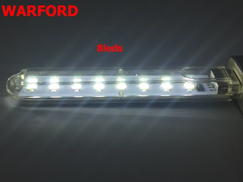 WARFORD Mini USB светодиодный ночное освещение палатки лампа для чтения компьютер