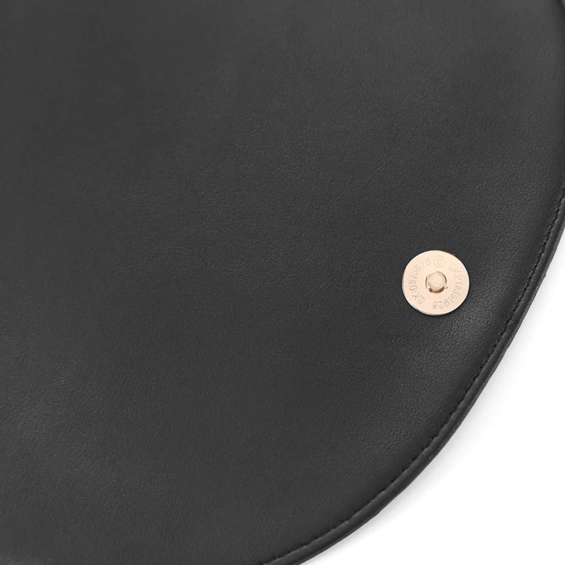 Annmouler vintage crossbody saco de couro do