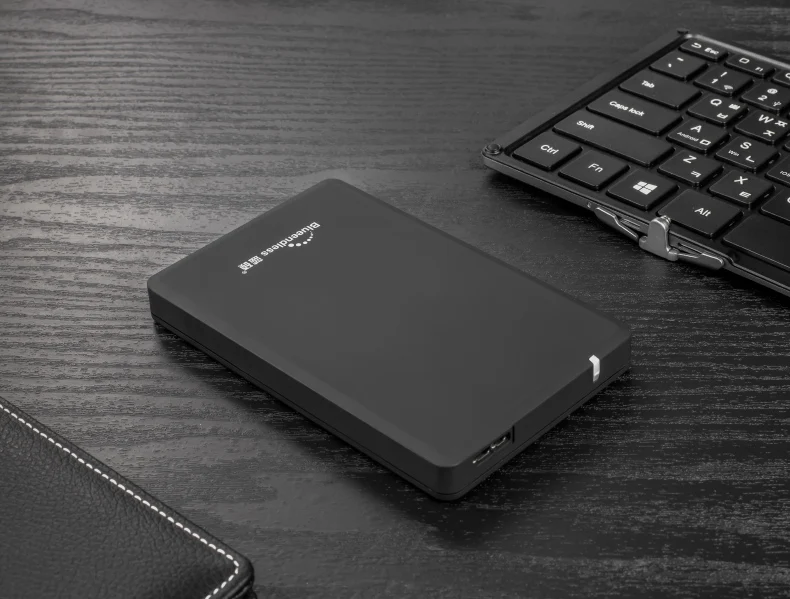 New product External mechanical hard drive 1TB Sata III to USB 3.0 tool free plastic hdd enclosure 6gbps hard disk blueendless (2)