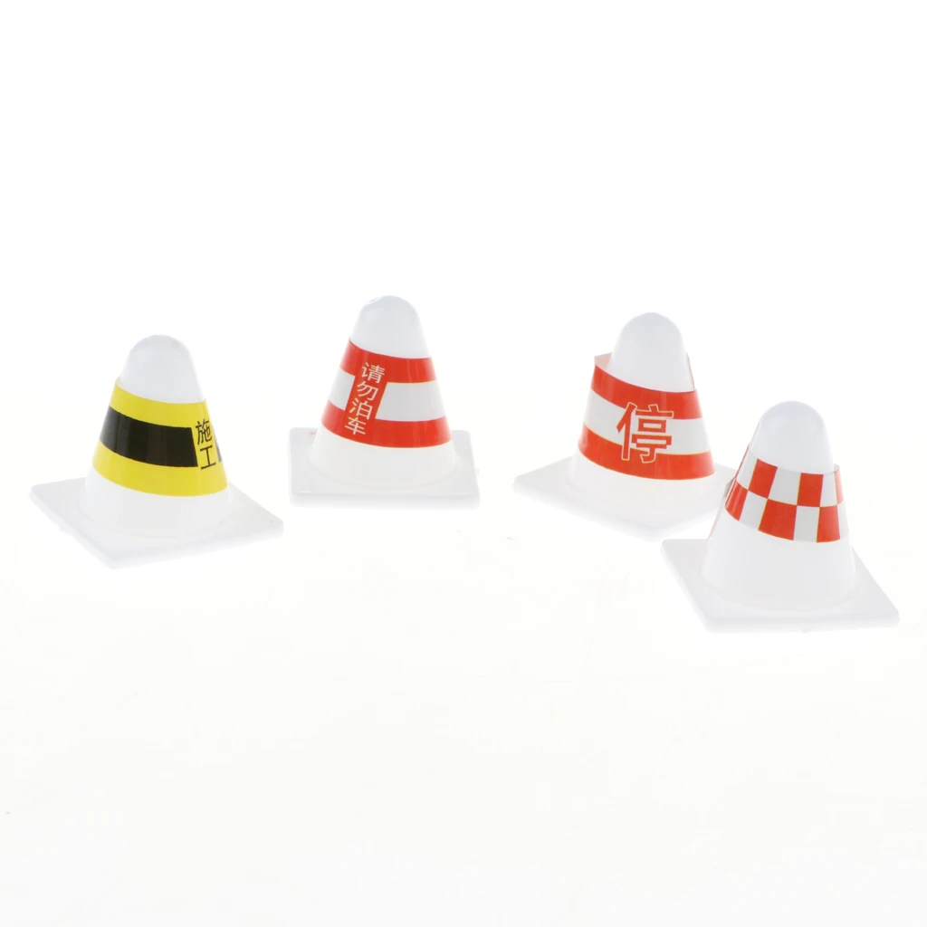 56 pieces Kids Block Street Traffic Signs Kid Children's Educational Toy for Traffic Knowledge Learning Car & Train Playset Gift