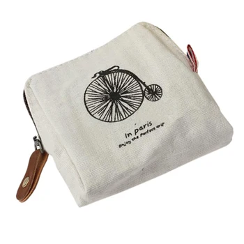 

Classic Retro Canvas Purse Wallet Coin Bag Pouch Case Beige hanger