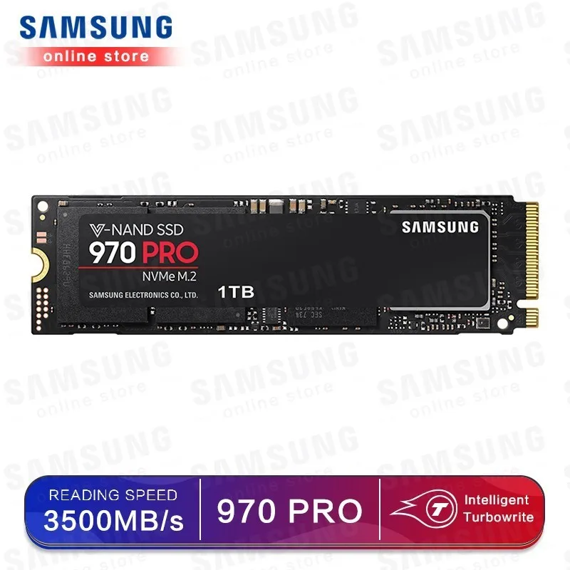 Samsung 970 PRO M.2(2280) 512 ГБ 1 ТБ nvme SSD pcie Внутренний твердотельный жесткий диск HDD дюймов