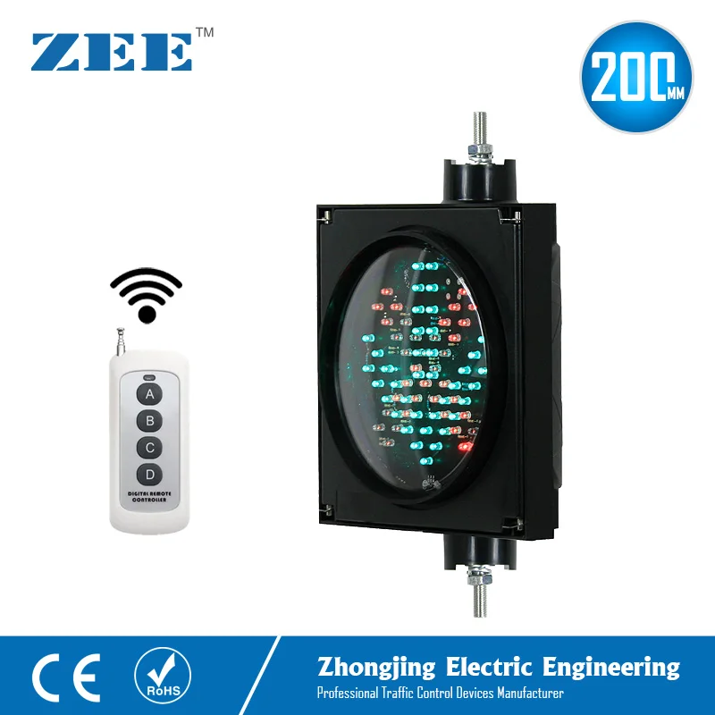 Remote Controller 200mm LED Traffic Light Red Cross Green Arrow LED Traffic Signals Wireless Controlled Remote Controller 200mm LED Traffic Light Red Cross Green Arrow LED Traffic Signals Wireless Controlled