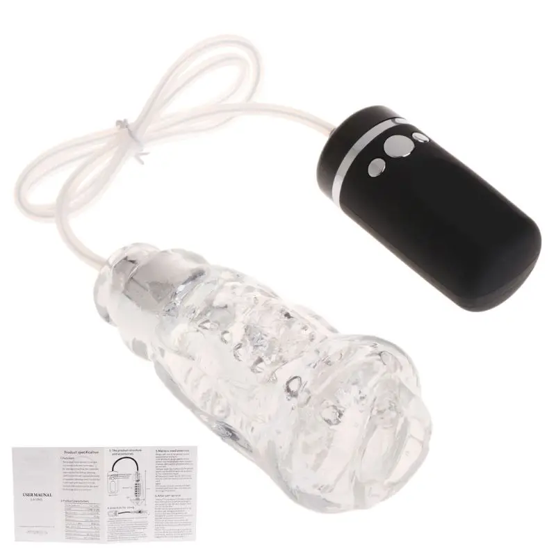 10 Modes Male Masturbators Automatic Strong Sucking Masturbation Cup maquiagem font b dildo b font Sex