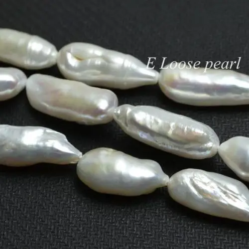 

Hot sell ->@@ wholesale Natural White Biwa pearls Freshwater Pearls 10-11mm 15pcs Bridal design wedding 15" -Top quality free sh