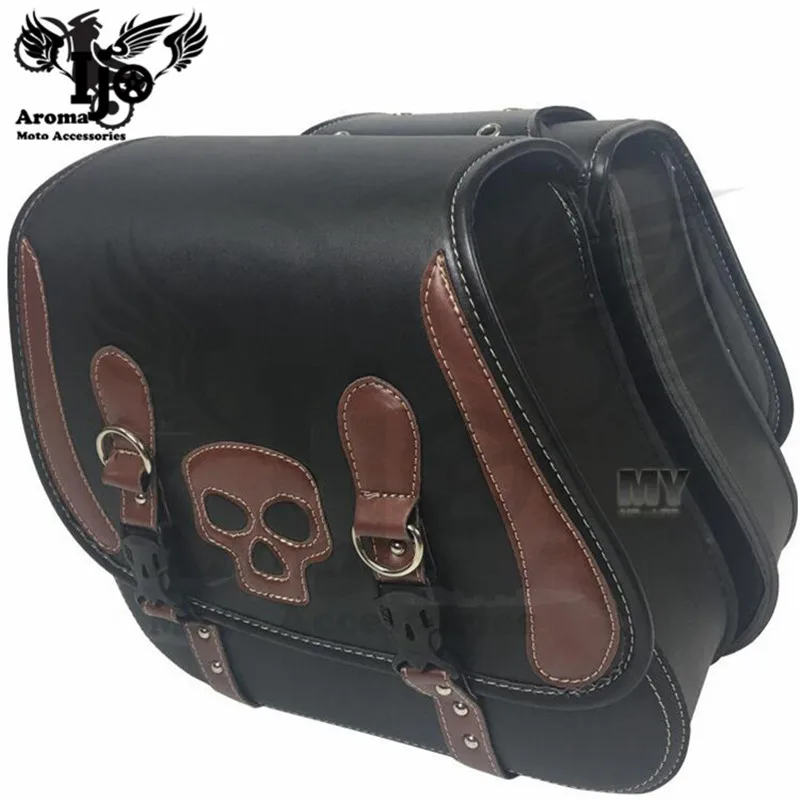 Alforjas para moto седло мешок ретро череп для Vespa harley softail sacoche moto mochila moto шлем сумка moto rcycle сумка рюкзак