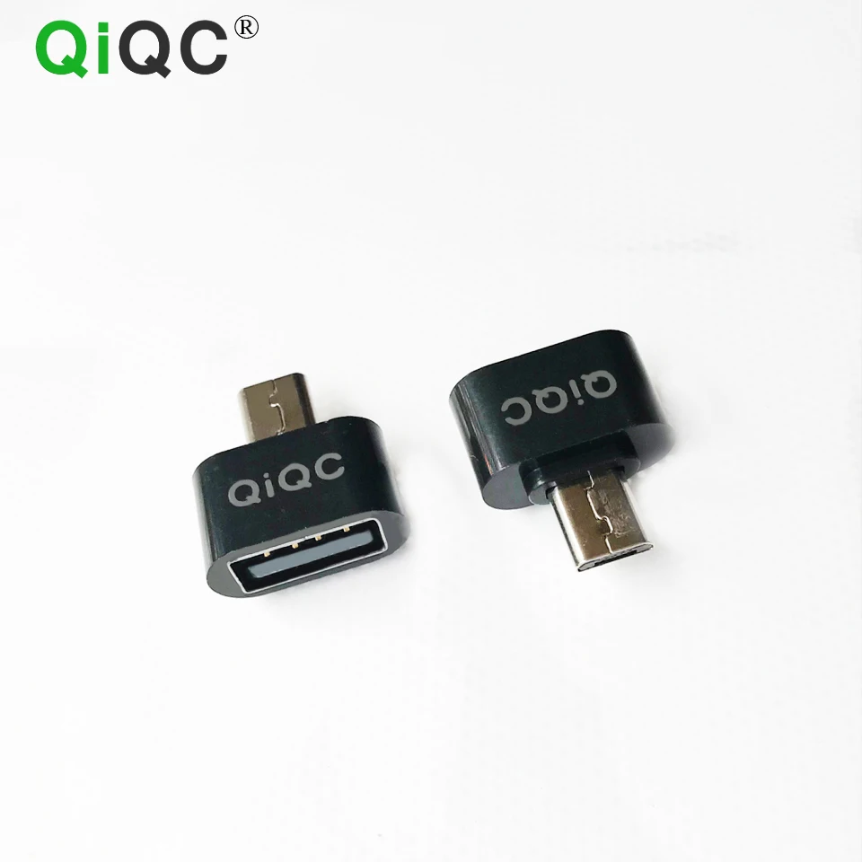 QiQC Мини OTG кабель USB адаптер Micro в конвертер для Android Tablet PC|Переходники и адаптеры| |