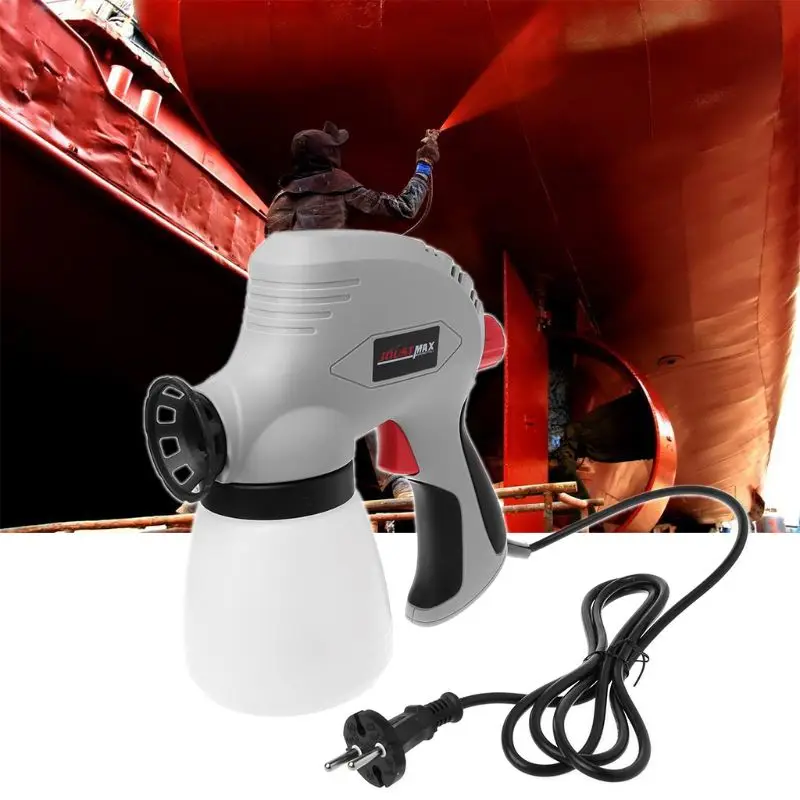

120W 800ml EU Plug Electric Spray Gun Paint Sprayer Hand Held Sprayer Gun For Painting Cars Wood Furniture Wall Woodworking