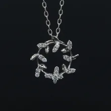 LASAMERO Halo 0.04CT 18k Gold Round Cut Square Center Pave Set Natural Diamond Pendant Necklace Chain Women Fine Jewelry