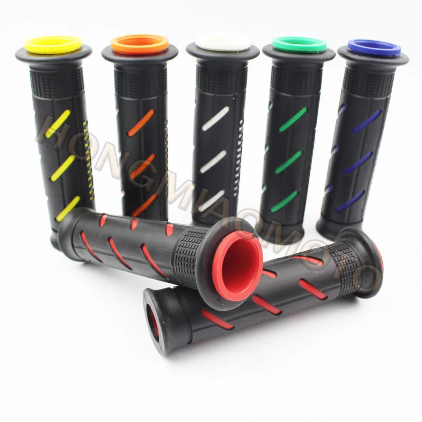 6 colors available universal racing moto handle grips motocross parts