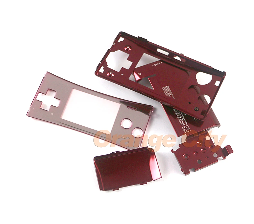 3 компл./лот металлический Корпус Оболочка Чехол Крышка для Nintendo Gameboy Micro GBM