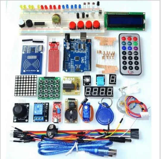 Новейший RFID стартовый набор для Arduino UNO R3 обновленная версия Обучающий набор с розничной коробкой