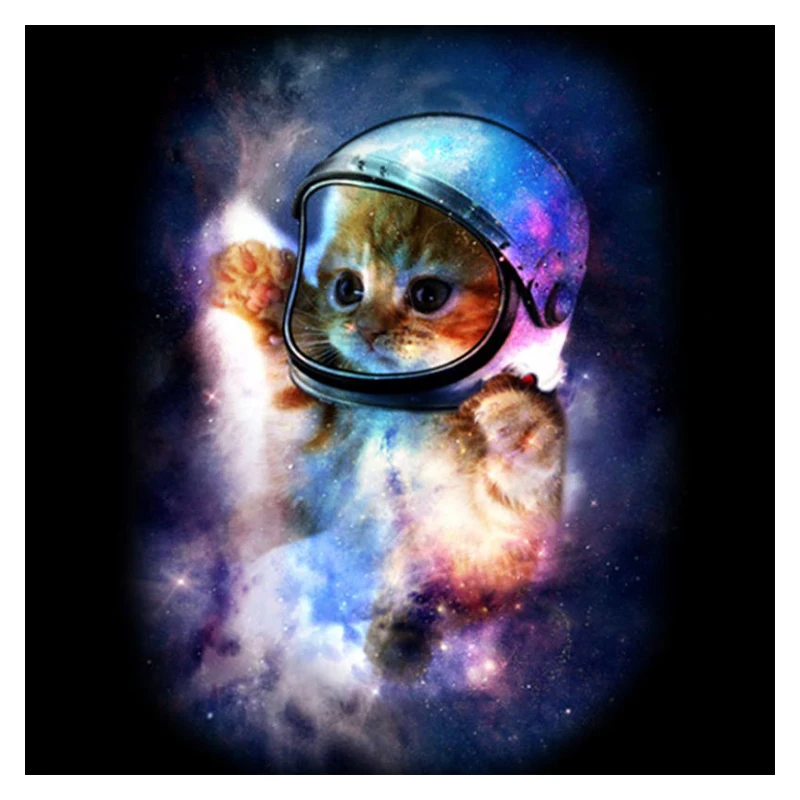 5D DIY Diamond Painting Katze Diamant Kreuzstich Stickerei Malerei Bilder Dekor