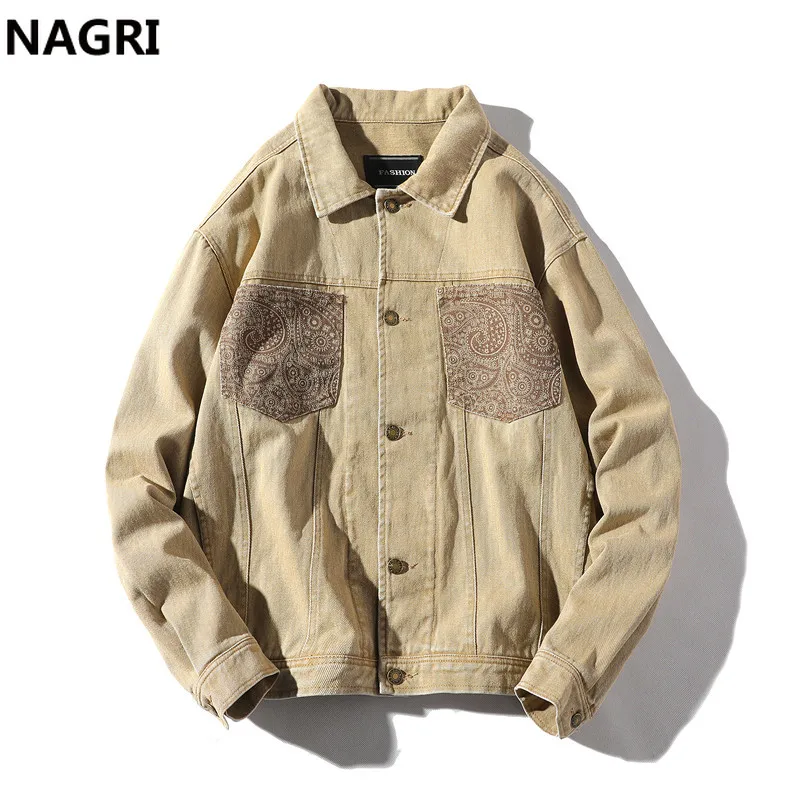 2019 Denim Jacket Men Streetwear Printed Hip Hop Jeans Coat Jacket Harajuku Casual College Autumn Vintage Cargo Tactical Jacket 2019 Denim Jacket Men Streetwear Printed Hip Hop Jeans Coat Jacket Harajuku Casual College Autumn Vintage Cargo Tactical Jacket