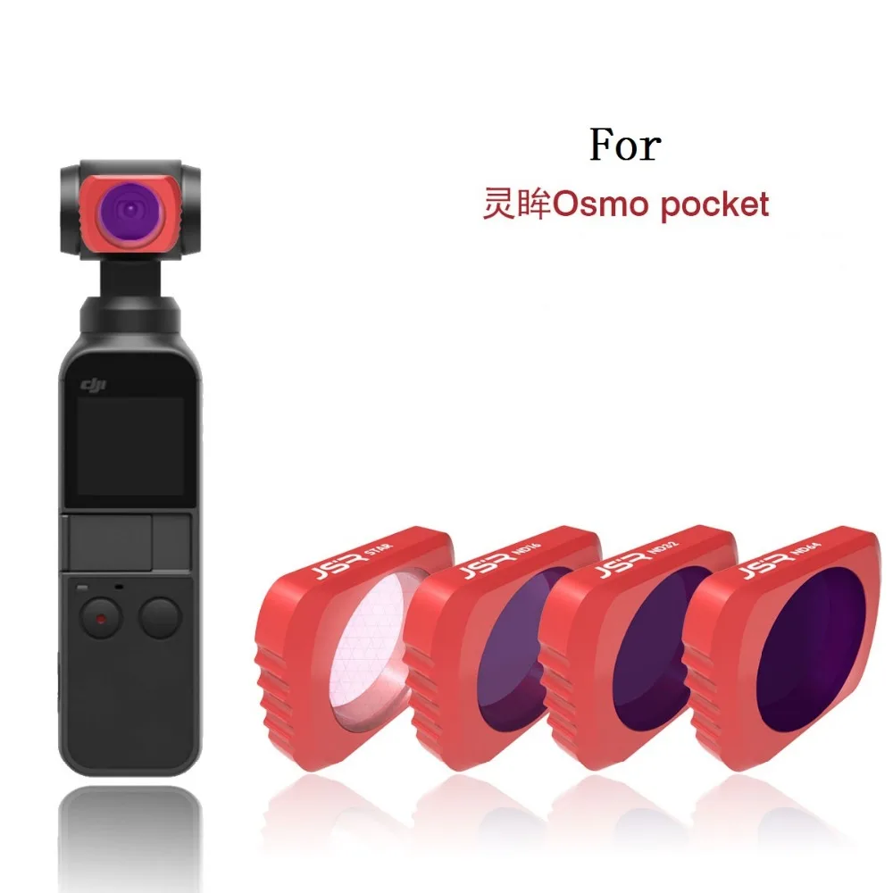 

NEW Gray Polarizer Filter UV/STAR/CPL/ND16/ Lens Filter Kit for OSMO POCKET Camera Filters Accessories Lens Protect Cap/Cover