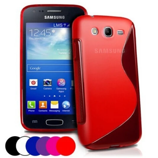 New Soft Silicone TPU Gel S line Skin Back Cover Case For Samsung Galaxy Ace 3 S7270 S7272 S7275