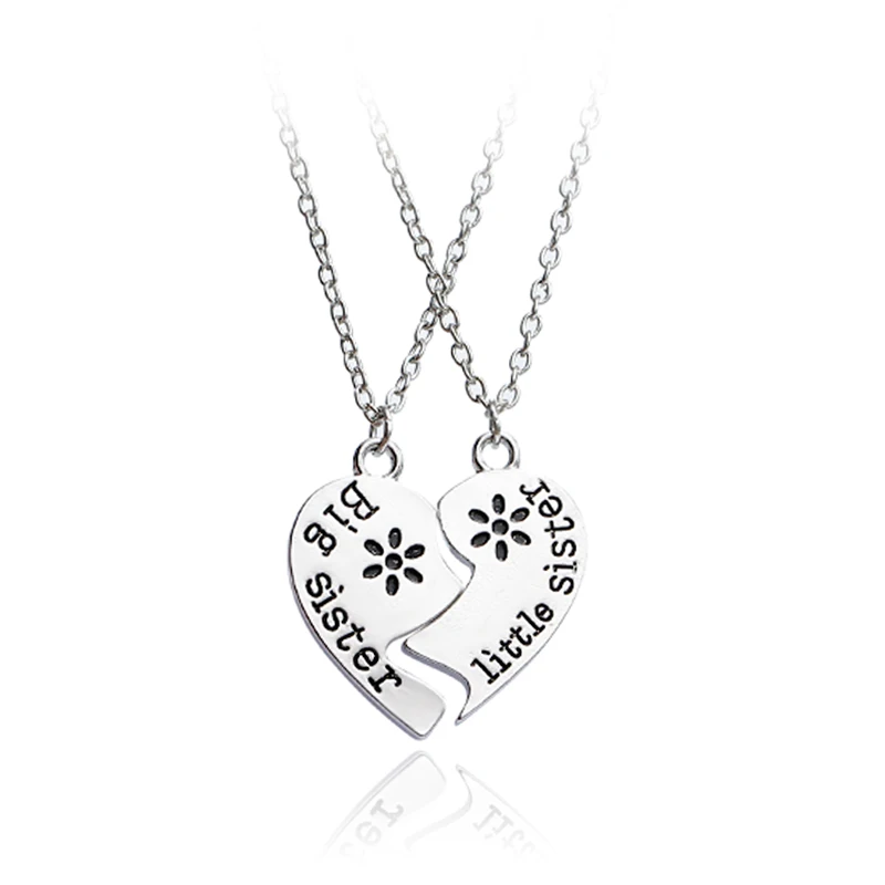 Карамельный цвет ожерелье BFF для 2 3 4 лучшие друзья сердце сломанные ожерелья обувь цветок радуга звезда Луна корона ожерелье подарок крылья