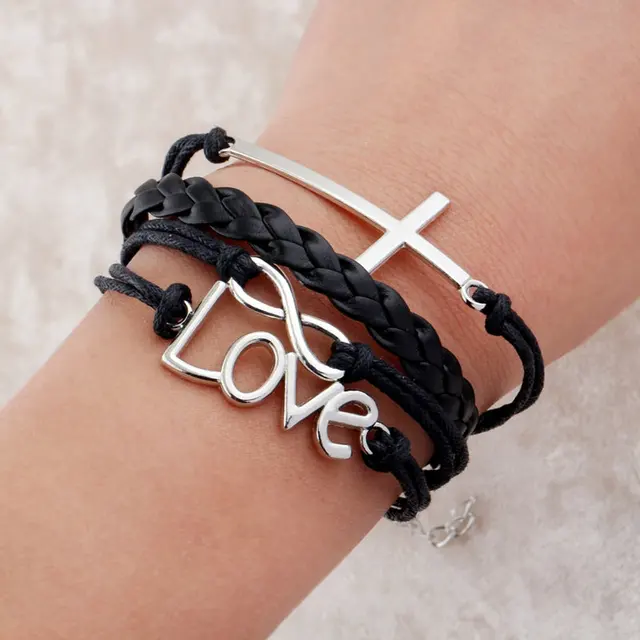 Beautiful Leather Bracelet For Men Believe Hope Bracelets Create Beautiful Leather Bracelet For Men Believe Hope Bracelets Create Wrap Fashion Hy Tree