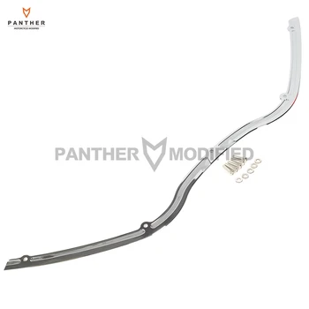 

Chrome Motorcycle Hole Shot Contrast Cut Windshield Trim Case for Harley Touring Road Glide FLTR 1998-2013