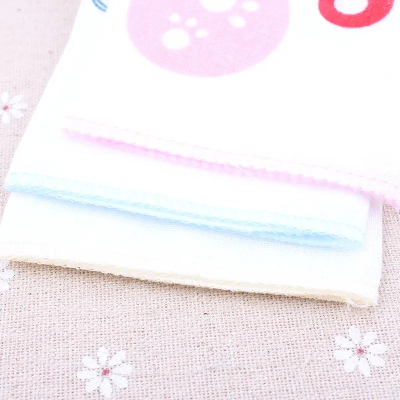 3 pz 22x22 cm, Forte Capacità di Assorbimento Piazza Neonato Bavaglini Garza di Cotone Morbido Per Il Pranzo Bavaglino Burp panni