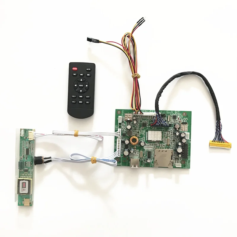 Free Shipping USB SD media player Board For 17.1 LP171WX2 TLA2 1440x900
